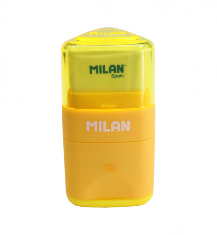 Чинка з ластиком  TRI Milan ml.4700116 жовтий