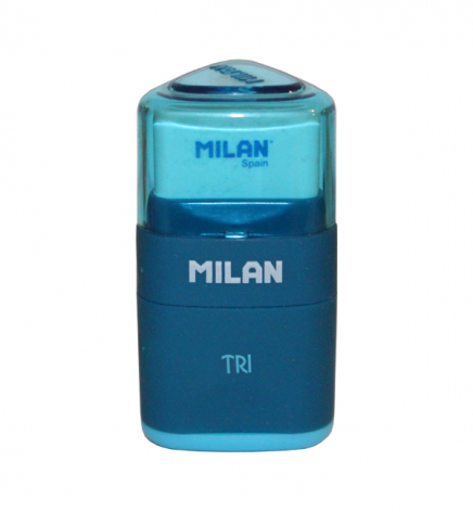 Точилка с ластиком TRI Milan ml.4700116 светло-синий