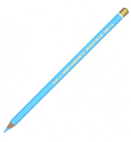 Олівець художній POLYCOLOR cerulean blue (лазурний синій) KOH-I-NOOR 3800/16