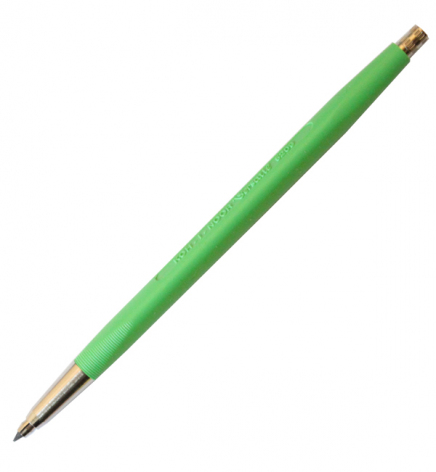Олівець механічний пластиковий корпус з чинкою, цанговий 2 мм Versatil Koh-i-noor 5209 салатовий