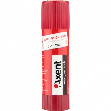 Клей-олівець 35 г (PVP) AXENT 7114-A
