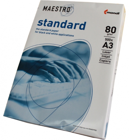 Бумага Maestro Standard А3 80г/м2, 500 л