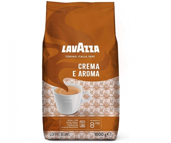 Кава в зернах Crema Aroma, пакет 1000г, Lavazza prpl.24441