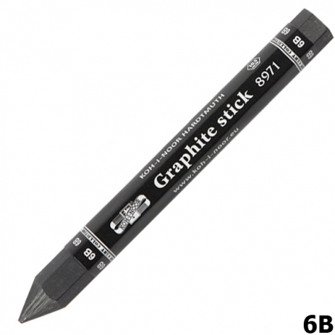Бездревесный графитный карандаш Koh-i-noor 8971.6B
