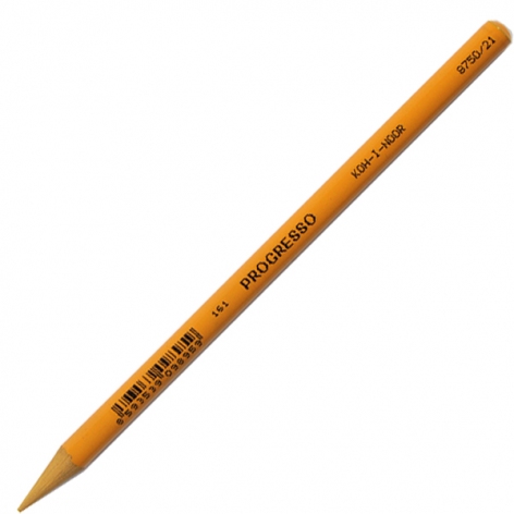 Художні бездеревинні олівці Progresso Koh-i-noor 8750/21 light ochre (світла охра)