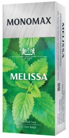Чай зелений 37,5г (1.5г*25), пакет, MELISSA, МОNОМАХ mn.18380