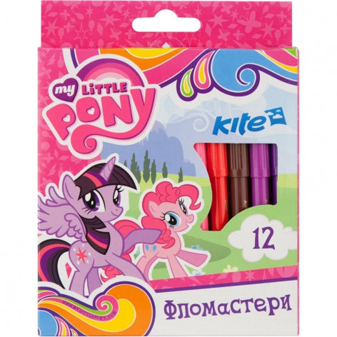 Фломастеры 12 цветов Kite My Little Pony LP17-047