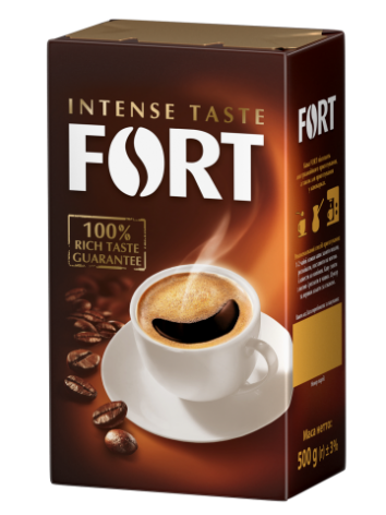 Кава мелена Fort, вакуумне пакування 500г, ft.11098