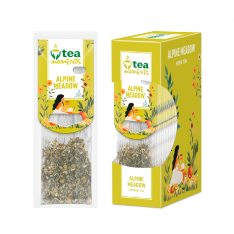 Чай трав'яний 33г (2.2г*15), кадді-пакет, «Alpine Medow» Tea Moments  tm.04931