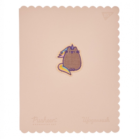 Щоденник шкільний 170 x 212 мм, Yes /911615/ PU тверда обкладинка Pusheen