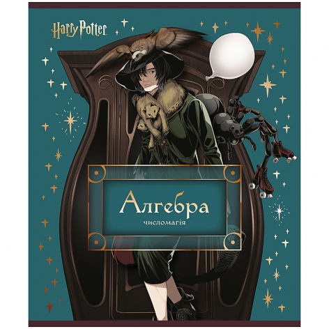 Зошит предметий 48 л., клітинка, Harry Potter Kite hp25-240-3 алгебра