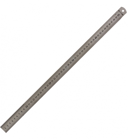 Лінійка стальна 50 см  Buromax BM.5810-50