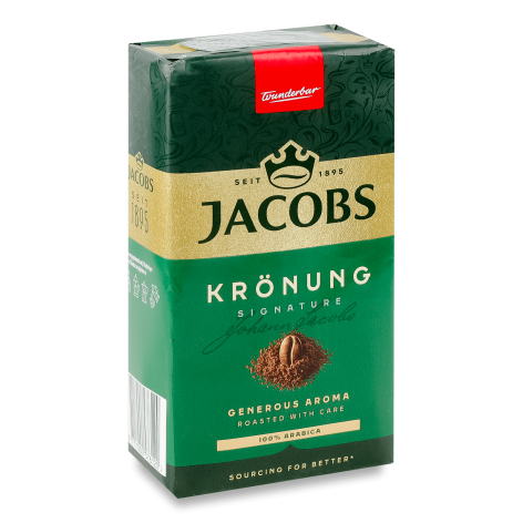 Кава мелена Kronung пакет 500г, Jacobs Monarch prpj.08651