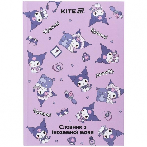 Словник для запису іноземних слів А5 в картонній обкладинці, 60 арк. Hello Kitty Kite hk25-407-2