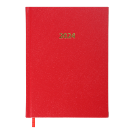 Щоденник  датований 2024 STRONG, А5 Buromax BM.2129-05 червоний