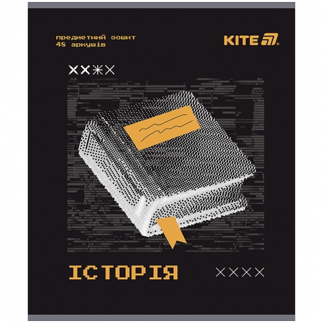 Зошит предметий 48 л., клітинка, Techno Kite k25-240-4 історія
