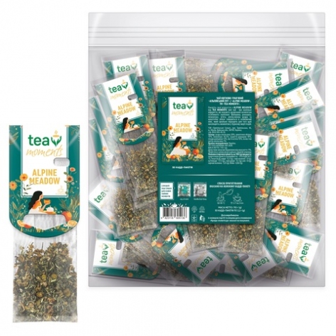 Чай трав'яний 110г (2.2г*50), кадді - пакет,  «Alpine Medow» Tea Moments  tm.05136