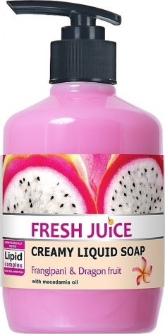Крем-мило рідке 460 мл Frangipani&Dragon fruit Fresh Juice e.23326