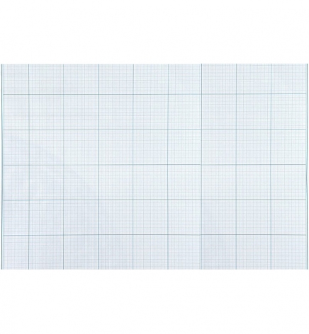 Папір міліметровий 100 арк. в упаковці А3, 80г/м2, Бумвест 7B08 блакитна сітка