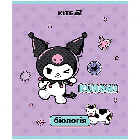 Зошит предметий 48 л., клітинка, Hello Kitty Kite hk25-240-7 біологія