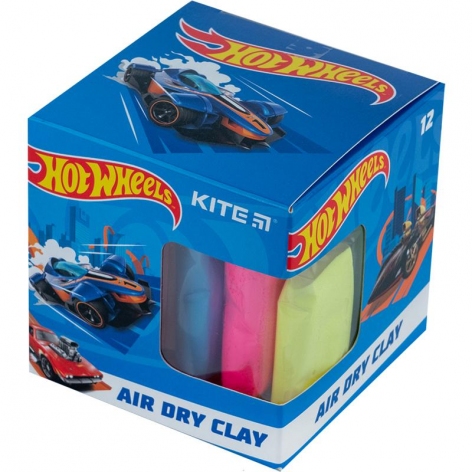 Повітряний пластилін (12 кольорів + формочка) Hot Wheels Kite hw23-135