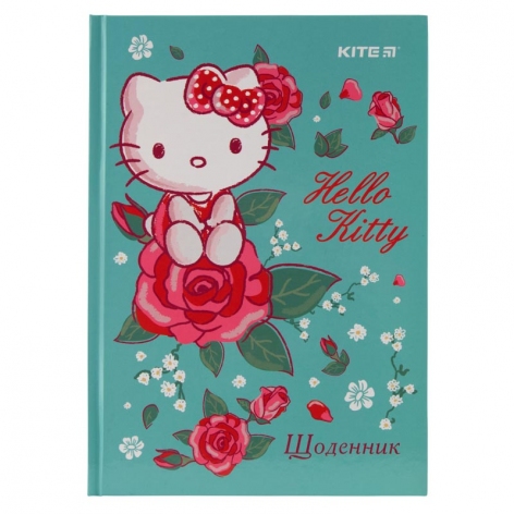 Щоденник шкільний в твердій обкладинці KITE hk19-262-2 Hello Kitty-2