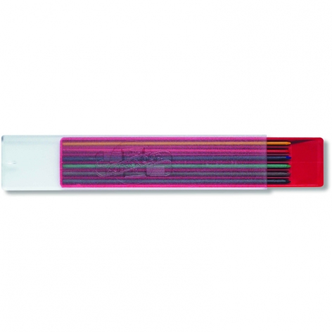Комплект кольорових грифелів 6 кольорів для цангового олівця 2 мм Koh-i-noor 4301