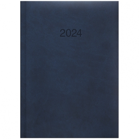 Щоденник 2024 кишеньковий Torino BRUNNEN 73-736 38 304 сліпе тиснення  синій