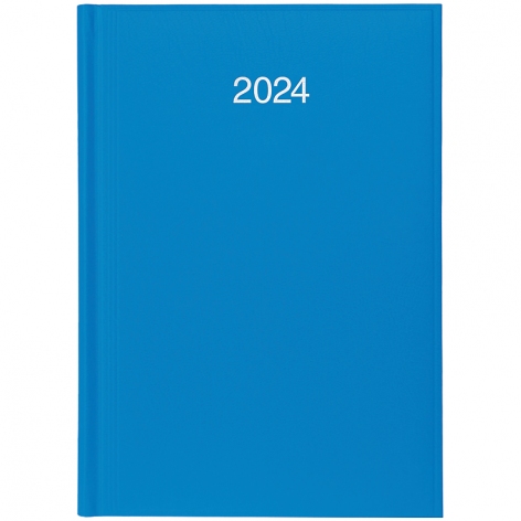 Щоденник 2024 Стандарт Miradur BRUNNEN 73-795 60 334 срібне тиснення   блакитний