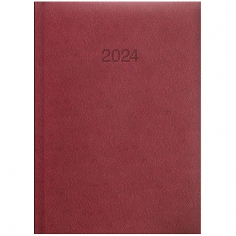 Щоденник 2024 кишеньковий Torino BRUNNEN 73-736 38 294 сліпе тиснення  марсала