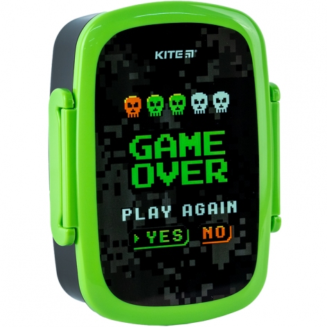 Ланчбокс з наповненням, об`єм 750 мл, Game over Kite k24-163-1