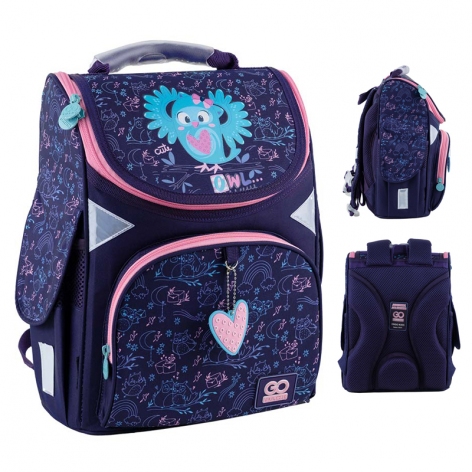 Рюкзак  Education каркасний Pretty Owl GoPack go24-5001s-2