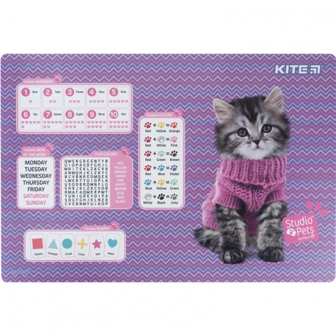 Підложка настільна для писання 42,5 x 29 см Studio Pets Kite sp23-207