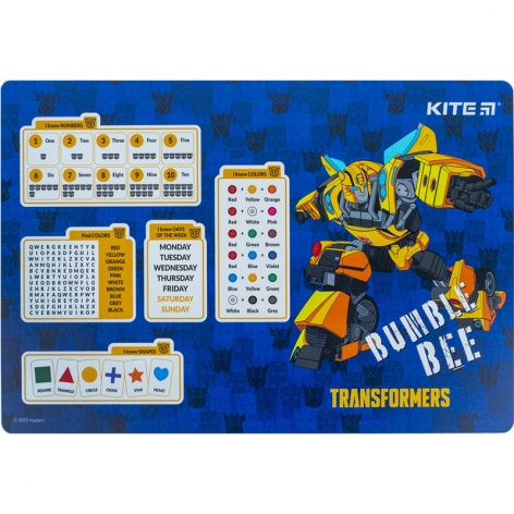 Підложка настільна для писання 42,5 x 29 см Transformers Kite tf23-207