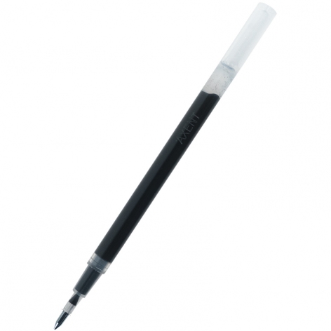 Стержень гелевий 1115, 1,0 мм, 126мм, Axent agr1115-01-a чорний