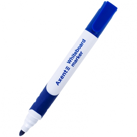Маркер Whiteboard Comfort Grip 2,0 мм конусоподібний письмовий вузол Axent 2552-02-a синій