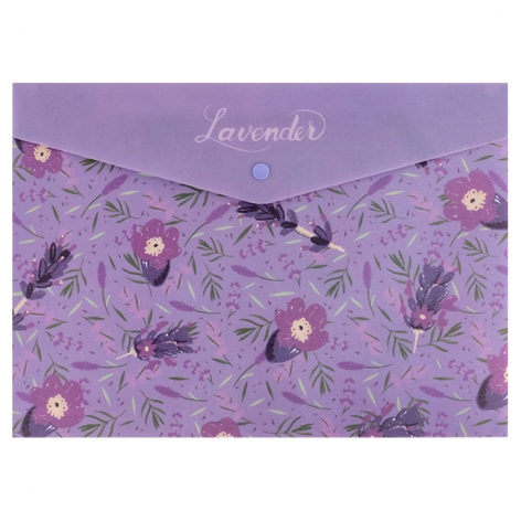 Папка на кнопці А4+ Lavender-1 Axent 1495-36-a