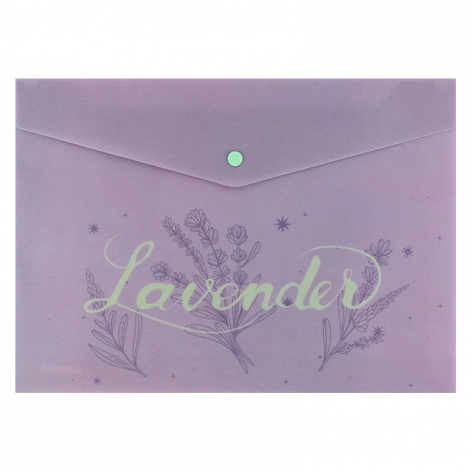 Папка на кнопці А4+ Lavender-2 Axent 1495-37-a