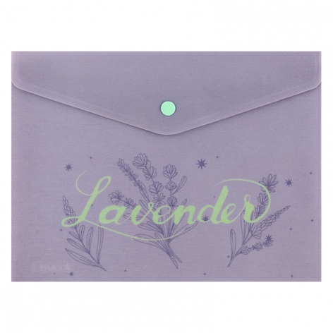 Папка на кнопці А5+ Lavender-2 Axent 1496-37-a