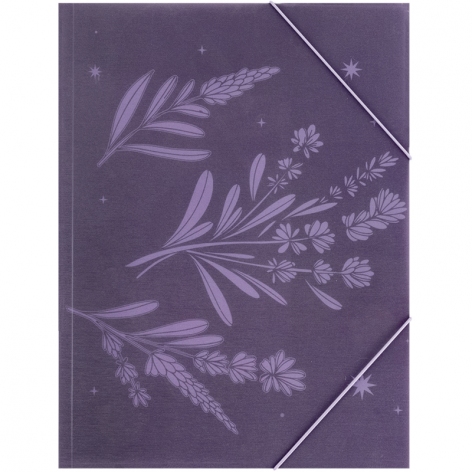 Папка на гумках А4+ Lavender-1 Axent 1509-36-a