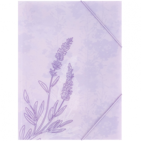 Папка на гумках А4+ Lavender-2 Axent 1509-37-a