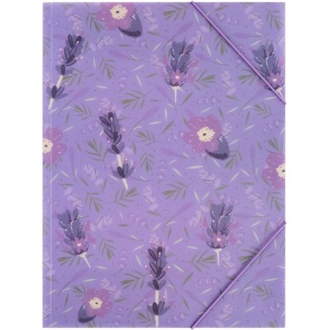 Папка на гумках А4+ Lavender-4 Axent 1509-39-a