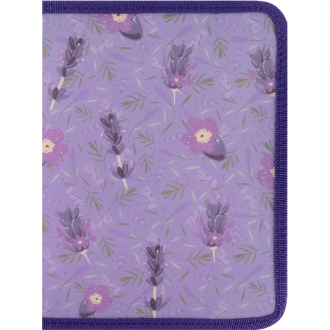 Папка об'ємна на блискавці А5+ Lavender-4 Axent 1805-39-a