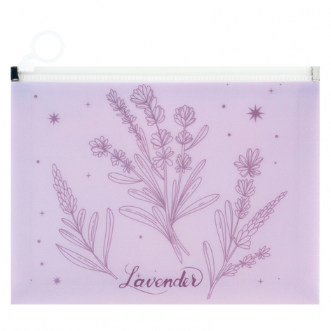 Папка на блискавці zip-lock А5+ Lavender-2 Axent 1498-37-a