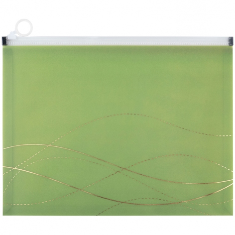 Папка на блискавці zip-lock, А4 Waves-3 Axent 1497-42-a