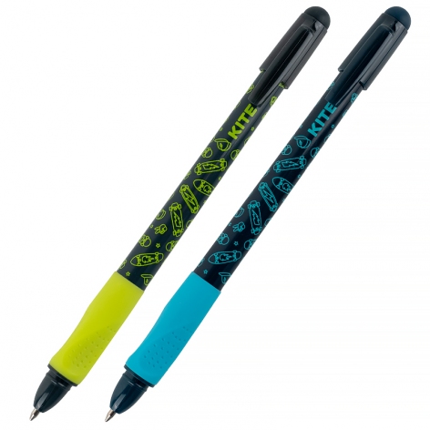 Ручка кулькова 0,7 мм EasyStart, Skate KITE k25-099-1 синя