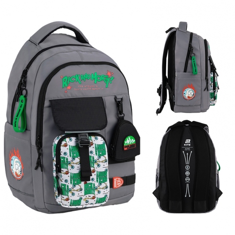 Рюкзак Education teens Rick & Morty Kite rm25-2597l