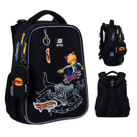 Рюкзак Education каркасний Hot Wheels Kite hw25-531m