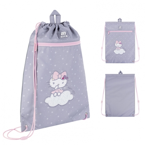 Сумка для вуття з кишенею 601M Hello Kitty-1 Kite hk25-601m-1