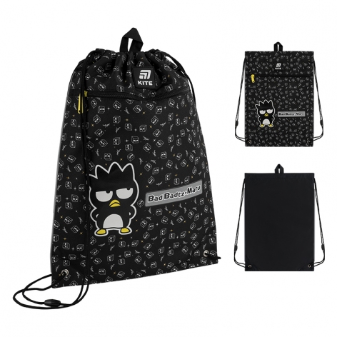 Сумка для вуття з кишенею 601M Hello Kitty-3 Kite hk25-601m-3